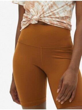Everlane Renew Bike Shorts - Burnt Orange